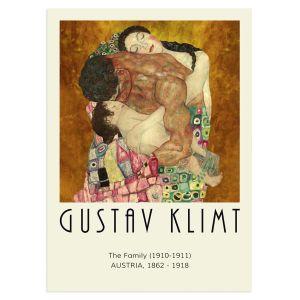 Αφίσα Έκθεσης The family Klimt G αφίσα κάδρο  Αφίσα πόστερ με μαύρη κορνίζα 2