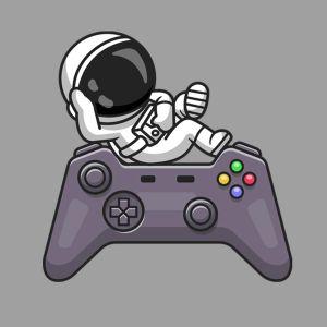 Αυτοκόλλητο αυτοκινήτου Space Gamer 2