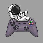 Car sticker Space DJ