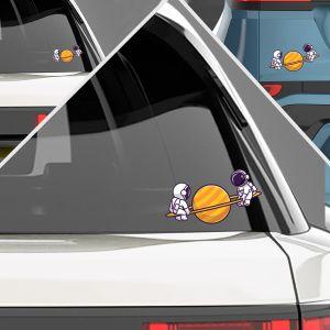 Car sticker Space Hero
