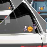 Car sticker Space Hero