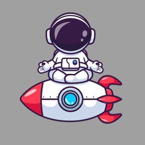 Car sticker Space Music Lover 2