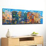 Canvas print Urban landscape, panoramic