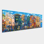 Canvas print Urban landscape, panoramic