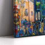 Canvas print Urban landscape, panoramic