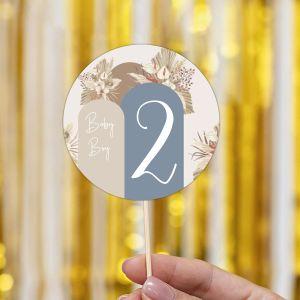Event table numbers, Baby boy boho 2 2