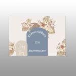 Thank you cards vertical, personalized