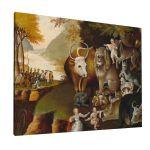 Canvas print The peaceful kingdom, Hicks Edward