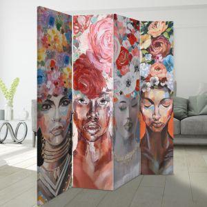 Παραβάν Flowered women