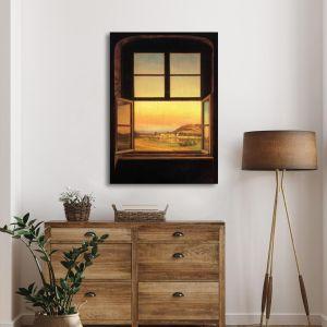 Canvas print View on castle Pillnitz Dahl Johan Christian Framed canvas View 1 2