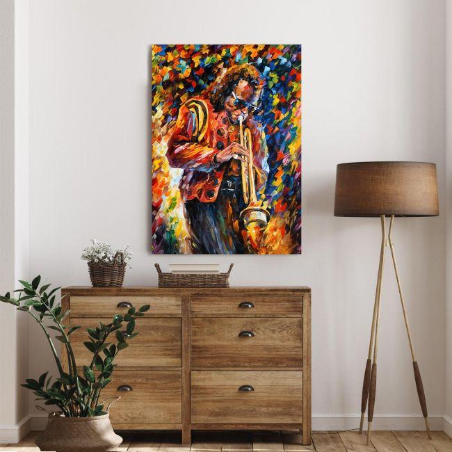 Canvas printMusic breath