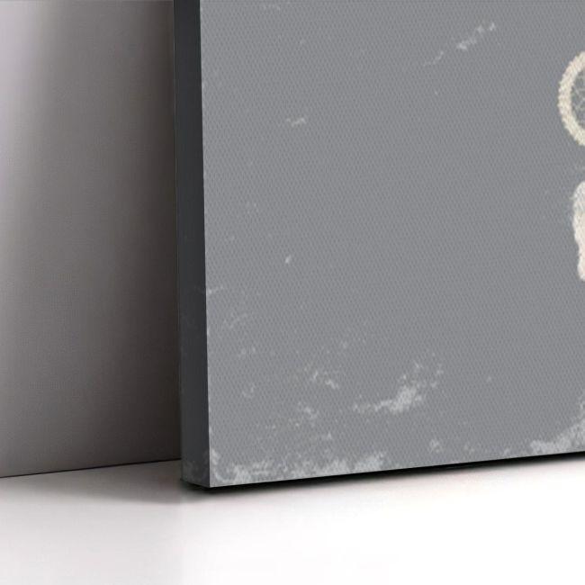 Πίνακας σε καμβά Ονειροπαγίδα (Dream catcher) 2 Καμβάς τελαρωμένος