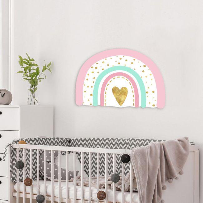 Ουράνιο τόξο, ξύλινο διακοσμητικό