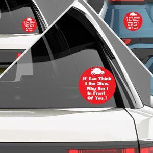 Car sticker Anxious Driver