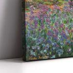 Canvas print Irises in Monet's garden 2, Monet