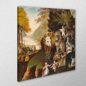 Πίνακας ζωγραφικής Peaceable kingdom, Edward Hicks 2