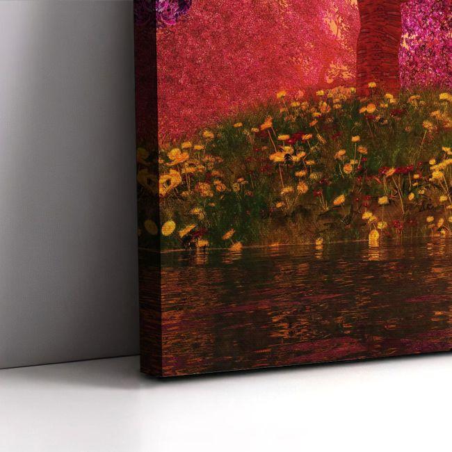 Canvas printMysterious cherry blossom