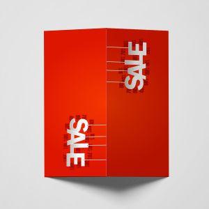 Καρτελάκια Sales red 1, αναδιπλουμενα