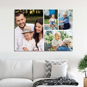 Canvas print Photos collage 4 photos art I