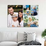 Canvas print Photos collage 4 photos art I