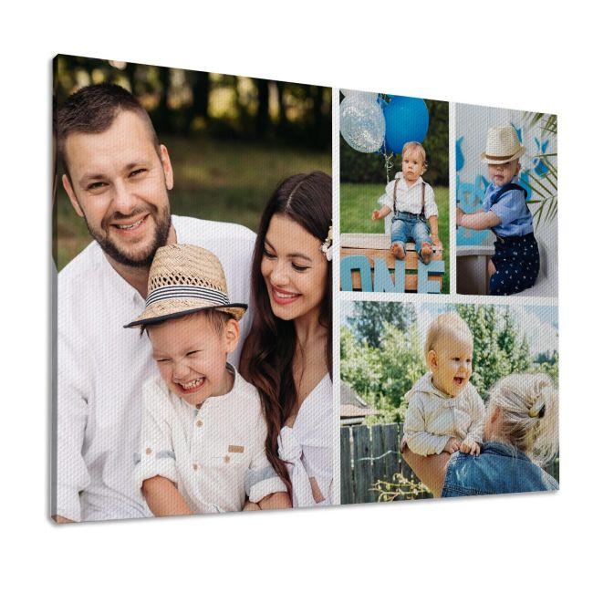 Canvas print Photos collage 4 photos art I