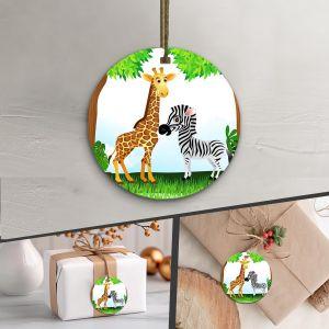 Labels thank you, Jungle animals 2