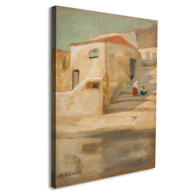 Canvas print House by the sea, Oikonomou M.