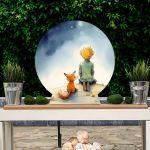 Wooden printed sign, Little prince art 6
