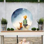 Wooden printed sign, Little prince art 6