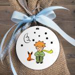 Wooden figure Little Prince , fox for baptism