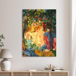 Πίνακας ζωγραφικής Bathing girls, Macke August