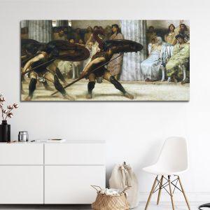 Canvas print A pyrrhic dance, Alma-Tadema L.