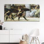 Canvas print A pyrrhic dance, Alma-Tadema L.