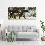 Canvas print A pyrrhic dance, Alma-Tadema L.