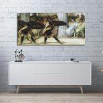 Canvas print A pyrrhic dance, Alma-Tadema L.