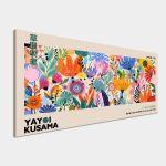 Canvas print A field of flowers, reart (original YAYOI Kusama)