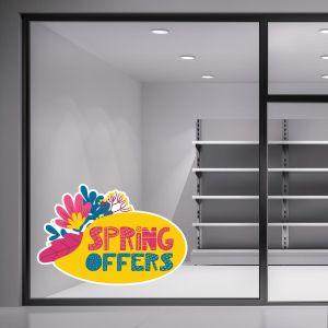 Ανοιξιάτικο αυτοκόλλητο, Spring Offers 6