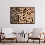 Canvas print Intention, Klee P.