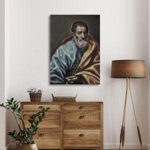 Πίνακας ζωγραφικής Αγ. Πέτρος El Greco Καμβάς τελαρωμένος Όψη 1 2