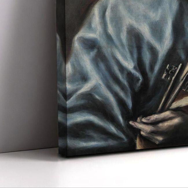 Canvas print St. Peter, El Greco