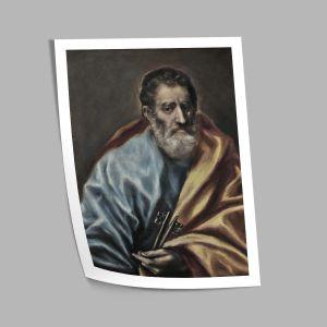 Αγ. Πέτρος, El Greco, αφίσα, κάδρο 2