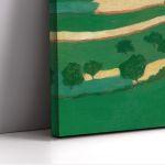 Canvas print Corn fields, Félix Vallotton, panoramic