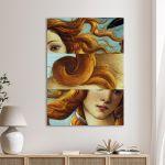 Canvas print The birth of Venus reart