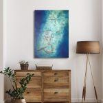 Canvas print Fish, Klee P