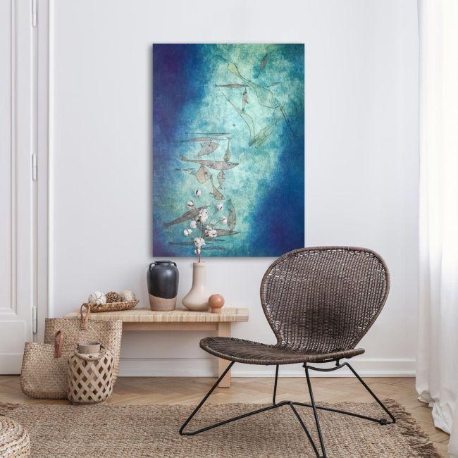 Canvas print Fish, Klee P