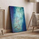 Canvas print Fish, Klee P