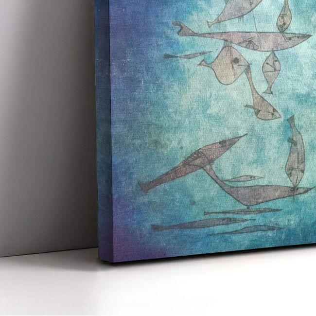 Canvas print Fish, Klee P