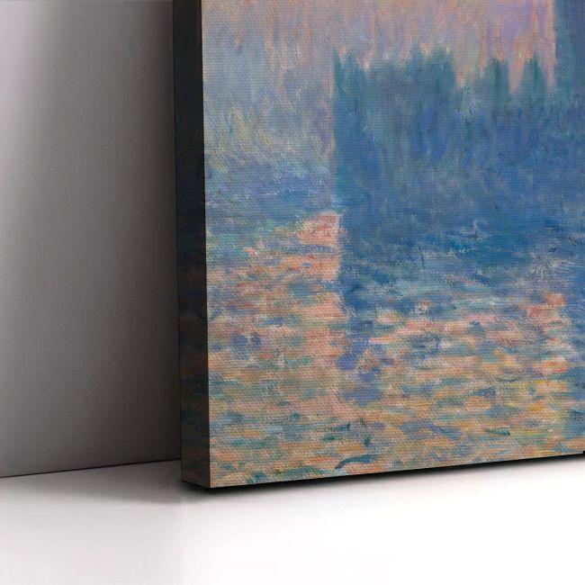 Canvas printHouse of parliament, Monet C
