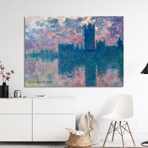 Πίνακας ζωγραφικής The Houses of Parliament, Monet C.