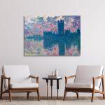Πίνακας ζωγραφικής The Houses of Parliament, Monet C.